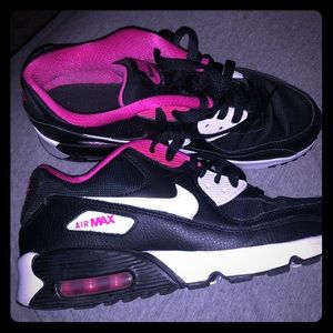 Women’s Nike Air max black pink white LIKE NEW 7